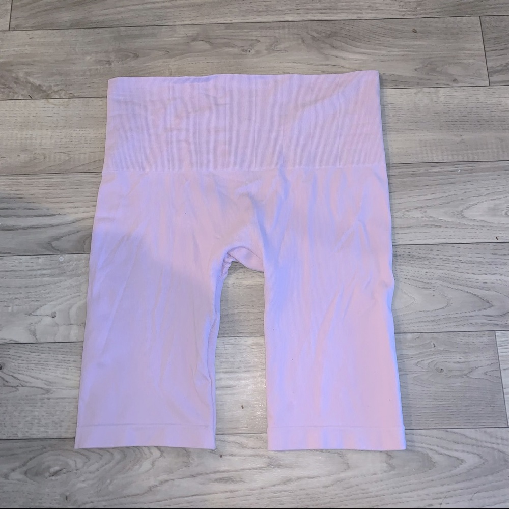 Luca and grae lavender bike shorts